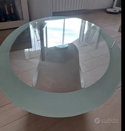 Tavolino salotto vetro