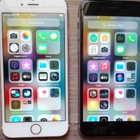 2 iPhone 6s rosa e nero