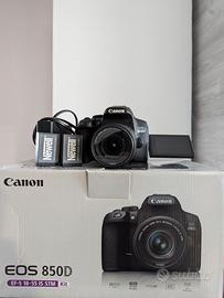 Canon 850d come nuova