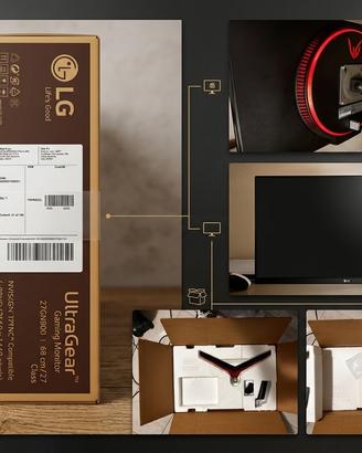 monitor LG UltraGear 27GN800.