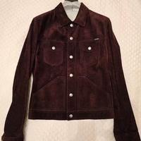 Tom Ford giacca Western in cashmere scamosciato 