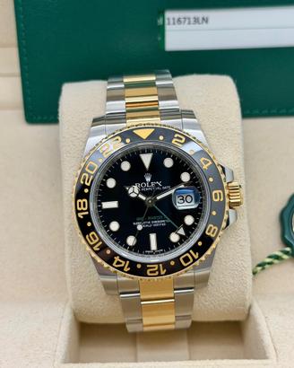 Rolex Gmt Master II Ceramica 116713LN Full Set