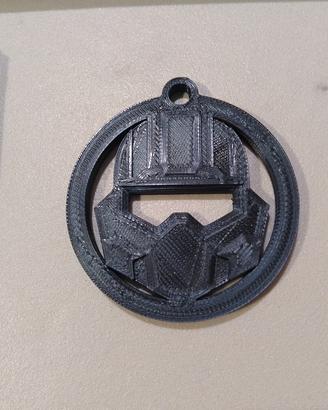 Medaglione Casco Helldivers (stampato 3D)