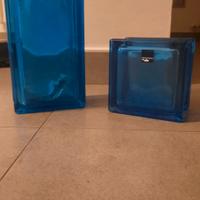 vasi Leonardo e piatto blu