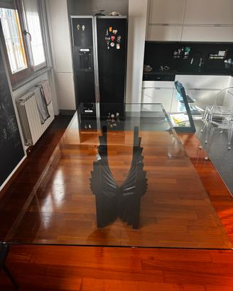 Tavolo Design in cristallo