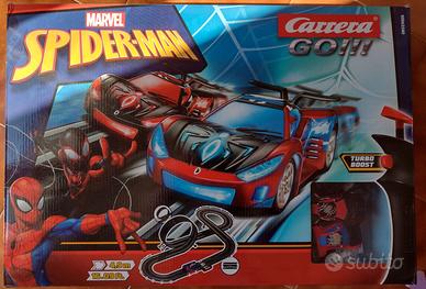 PISTA Elettrica Marvel SPIDERMAN Carrera Go!!!