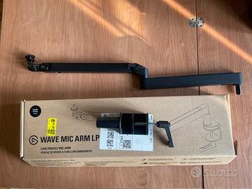 Elgato Wave Mic Arm Low Profile, braccio microfono