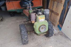 Motozappa con carrello
