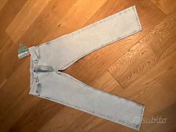 Jeans Off White denim bleach blue
