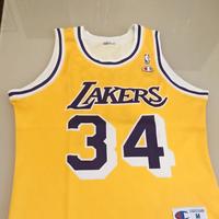 Canotta NBA Lakers di Shaquille O'Neal. Taglia M