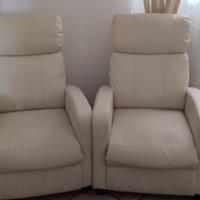Poltrone relax reclinabile con massaggio