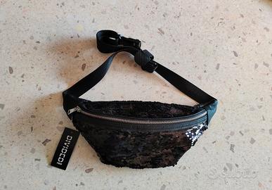 Marsupio con paillettes 