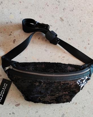Marsupio con paillettes 