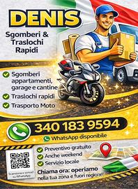Trasporti - Traslochi - Trasporto moto