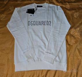 Felpa bianca Dsquared2