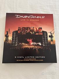David Gilmour Gdansk Vinile Box 6 LP