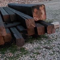 in legno massello già  impregnate