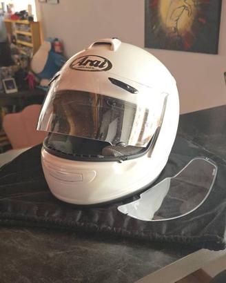 Casco moto integrale Arai Chaser-V bianco taglia X