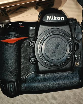 Nikon d 3 fotocamera reflex professionale 