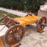 Carro antico ristrutturato 