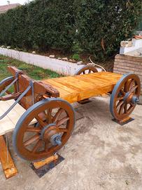 Carro antico ristrutturato 