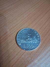 Moneta500Lire Caravelle RepubblicaItaliana 1960