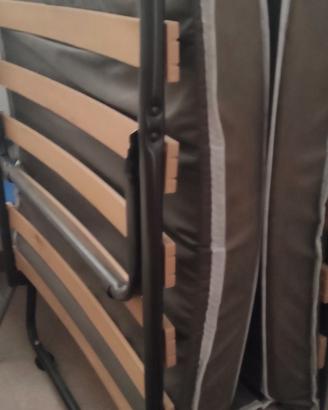 Letto brandina pieghevole richiudibile nuovo