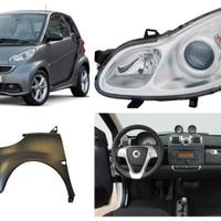 Smart Fortwo cofano airbag parafango griglia 12>14