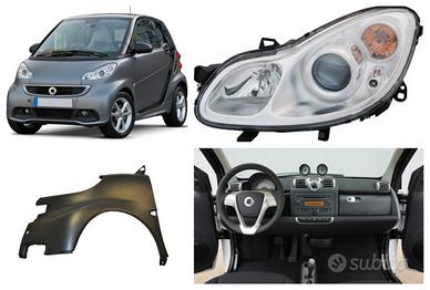 Smart Fortwo cofano airbag parafango griglia 12>14