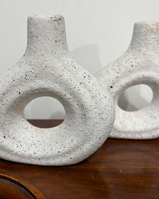 Coppia eleganti Vasetti di Design
