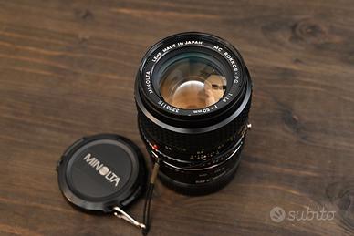 MINOLTA MC ROKKOR-PG 50mm f1.4 + adattatore Sony E