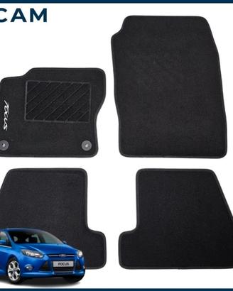 Tappetini in moquette per auto Ford Focus 2011-201