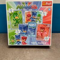 Puzzle PJ Masks 4 in 1 Trefl - Come nuovo 