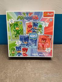Puzzle PJ Masks 4 in 1 Trefl - Come nuovo 