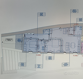 Appartamento con giardino e terrazza porta cartara
