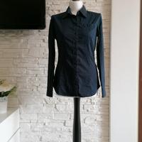 camicia donna blu