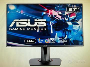 3 monitors Asus 27 pollici ips 1ms 144hz