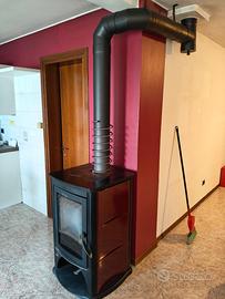 stufa ghisa e refrettario