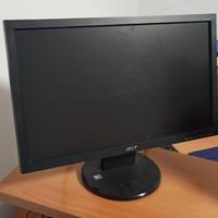 Monitor LCD 19 pollici, nero, marca ACER, 16:9