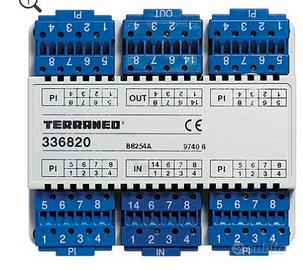 Terraneo Distributore video per impianti 8 fili in