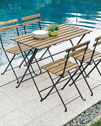 Set tavolo con sedie