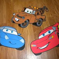 3 maxi-sticker DECOFUN Cars Disney PIXAR