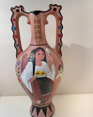 Anfora ceramica sarda vintage Dotgali