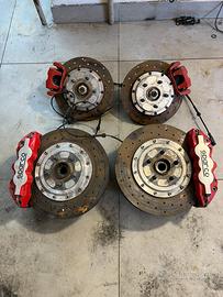 Kit pinze freno per 500 abarth