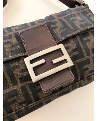 Borsa fendi baguette in tela