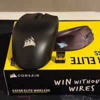 Mouse da Gaming CORSAIR Katar Elite Wireless