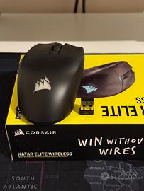 Mouse da Gaming CORSAIR Katar Elite Wireless