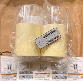 Candele a led per interno esterno impermeabili