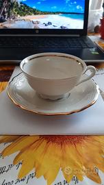 Tazza da tè con piattino in porcellana Winterling