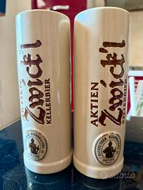 2 BOCCALI BIRRA CERAMICA 0,5L